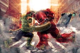 Avengers Age Ultron Hulk Vs Hulk Buster Paper Print Reviews Latest Review Of Avengers Age Ultron Hulk Vs Hulk Buster Paper Print Price In India Flipkart Com