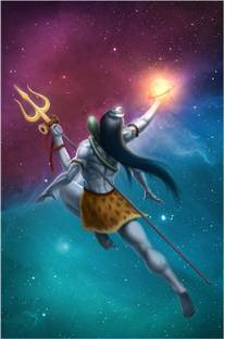 Lord Shiva Tandav Hd Wallpaper On Art Paper Fine Art Print Art Paintings Posters In India Buy Art Film Design Movie Music Nature And Educational Paintings Wallpapers At Flipkart Com