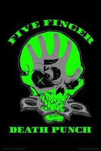 Music Five Finger Death Punch Band Music United States Skull Hd Wallpaper Background Fine Art Print Music Posters In India Buy Art Film Design Movie Music Nature And Educational Paintings Wallpapers