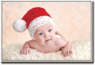 infant santa hat