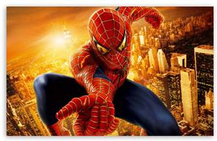 Spiderman Wallpaper On Hd Wall Fine Art Hd Picture Fine Art Print Animation Cartoons Posters In India Buy Art Film Design Movie Music Nature And Educational Paintings Wallpapers At Flipkart Com