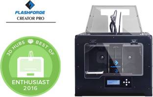 Flashforge Creator Pro Dual Extrusion 3d Printer Multi Function