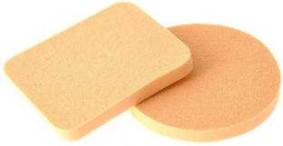 Out Of Box Pack of 2 Imported Make up Cosmetic Foundation Powder Puff Sponge