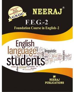 F E G 2 Foundation Course English 2 Ignou Help Book Feg 2 English
