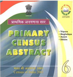 Census Of India 2001 Primary Census Abstract Cd 6 Tripura