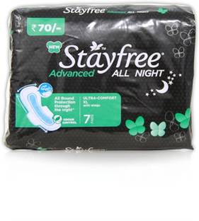 Stayfree Stayfree Advanced All Night Ultra XL Sanitary Pad