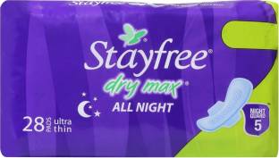 Stayfree Dry Max All Night - Ultra Thin Sanitary Pad