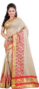 Fashionoma Self Design Fashion Polycotton Sari