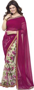 Vency Creation Printed Bollywood Georgette Sari