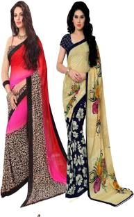 Kashvi Sarees Printed Daily Wear Georgette Sari