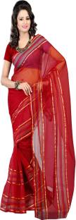 Ansu Fashion Solid Fashion Tissue Sari