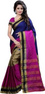 Style U Embellished Kanjivaram Handloom Art Silk, Polyester Sari