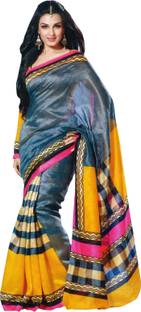 Parchayee Printed Bollywood Art Silk Sari