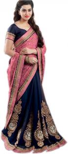 Decent International Embroidered Bollywood Jacquard Sari
