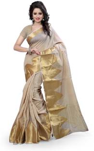 Style U Self Design Banarasi Cotton Sari