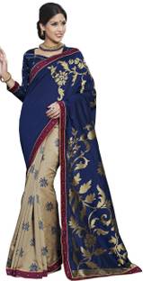 Kvsfab Digital Prints Fashion Pure Silk Sari