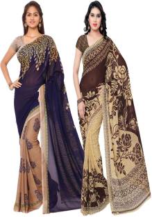 Kashvi Sarees Printed Daily Wear Georgette Sari