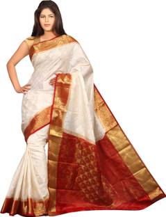 Aruna Fashions Woven Kanjivaram Art Silk Sari