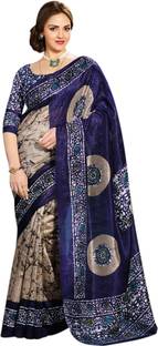Bhavi Printed Fashion Art Silk Sari