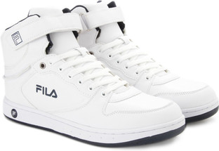 Fila white ankle shoes clearance
