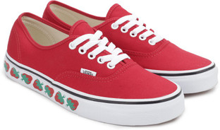 vans authentic green strawberry