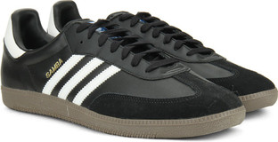 ADIDAS ORIGINALS SAMBA Super Camoscio Blu Marino \u0026 White Stripes (UK 7)  NUOVO CON SCATOLA EUR 109,07 - PicClick IT