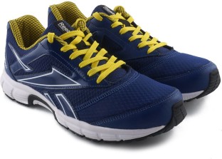 reebok blue and yellow shoes