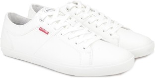 levis woods sneakers white