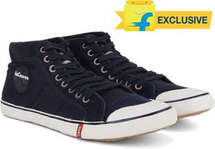 Lee Cooper Men Mid Ankle Canvas Sneakers