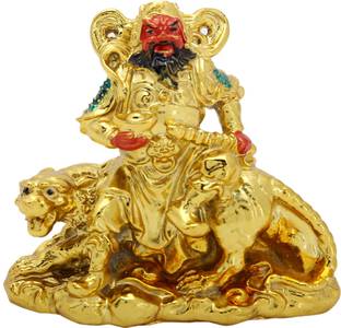 Anjalika Feng Shui Wealth On Tiger Decorative Showpiece 7 Cm Jps Retail Feng Shui Wealth On Tiger Decorative Showpiece 7 Cm