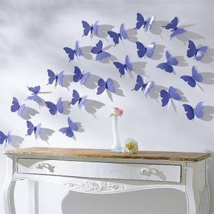 Jaamsoroyals Medium 3d Butterfly Sticker Price In India Buy