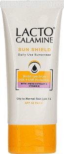 lacto calamine sun shield daily use sunscreen