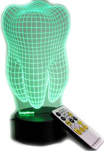 Essun Optical Illusion Night Lamp 7 Led Color Changing Lamp