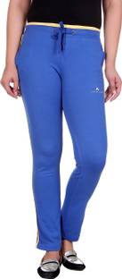 Aubert Liano Striped Women's Blue Track Pants