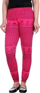 Aubert Liano Printed Women's Pink Track Pants