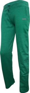 Indiatrendzs Slim Fit Women's Green Trousers