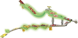 hot wheels wall tracks drift rally spinout