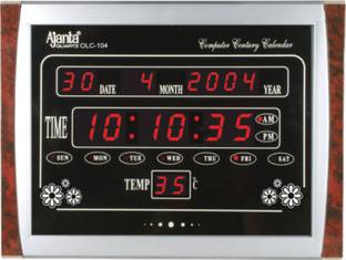 Ajanta Digital 30 Cm X 40 Cm Wall Clock Price In India Buy Ajanta Digital 30 Cm X 40 Cm Wall Clock Online At Flipkart Com