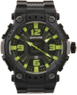 Sonata NH77014PP03CJ Ocean Analog Watch  - For Men