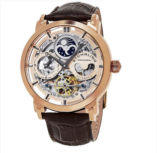 stuhrling original automatic skeleton watch