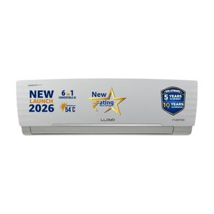 Lloyd 2026 Model 1 Ton 3 Star Split Inverter AC(GLS12I3AGGSR, White)