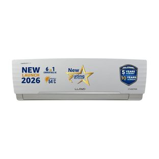 Lloyd 2026 Model 1.5 Ton 5 Star Split Inverter AC(GLS18I5AGGGW, White)