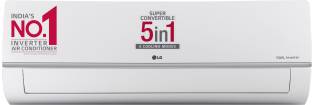 LG Super Convertible 5-in-1 Cooling, 2023 Model 1.2 Ton 3 Star Split Dual Inverter HD Filter with Anti...