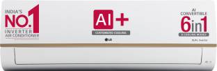 LG AI Convertible 6-in-1 Cooling 2023 Model 1 Ton 5 Star Split AI Dual Inverter 4 Way Swing, HD Filter...