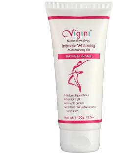 Vigini 100% Natural Actives Anti Ageing Hyperpigmentation Removal Intimate Area Lightening Whitening Gel for Women Wash Able Non Sticky, Non Staining Unlike Serum Cream Oil No Sulphate, No Paraben, No Mineral Oil, Hypoallergenic, No Carcinogenic