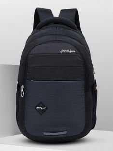 NorthZone 18 INCH NEW 25 L Laptop Backpack(Black, Grey)