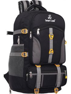 Smartlook Travel for Outdoor Sport HikiIng bag Waterproof Backpack(Grey, 75 L)