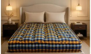 Shree shyam group Rishu2 5 inch King Cotton Mattress(L x W: 72 inch x 48 inch)