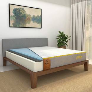 SleepyCat Original Ortho 3- Layered Medium Firm Memory 8 inch King High Density (HD) Foam Mattress