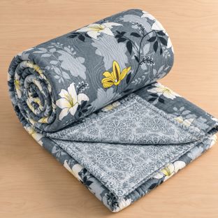 Moonroof Printed Double Comforter for AC Room(Cotton, Multicolor)